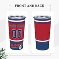 thumbnail image 3 of Los Angeles Custom Tumbler 20 oz for Women Men gift, Custom Name and Number Tumbler, with Lid and Straw Stainless Steel Tumbler Double Walled, 3 of 6