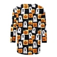 thumbnail image 3 of Fewfanhot Womens Summer Tops Casual 3/4 Sleeve T-Shirts Round Neck Tunic Tops Business Casual Outfits 2026 Fall Fashion Clothes, 3 of 4