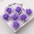 thumbnail image 3 of Coofit 30PCS Artificial Roses Decorative Elegant Lace Flowers DIY Craft Roses, 3 of 8