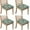 BoxerDog and Pioneer, variant on BoxerDog and Pioneer Flower Seat Covers for Dining Room Chairs Set Of 4,Stretch Printed Washable Chair Seat Cover with Elastic Ties and Button,Removable Waterproof Couch Cushion Covers