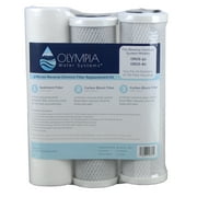 Olympia Water Systems 5 Micron Replacement Filter Kit - Stages 1, 2 & 3, 10 in. Replacement Filters