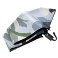 thumbnail image 6 of FORMRS Travel Umbrella Folding Auto Open Close Windproof Rain UV Protection, Green Floral, 6 of 8
