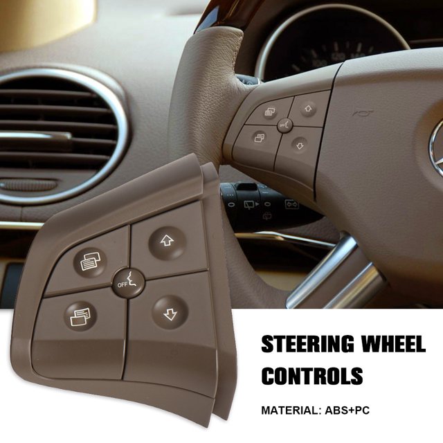 Para mercedes-benz Clase R W251 2006-2009 Botón de interruptor de volante de coche 5 teclas Ndcxsfigh Accesorios para autos y motos