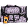 Prefer Pets Privacy Carrier, 17" x 12" x 10", Purple Mosaic