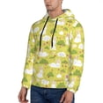 thumbnail image 3 of Salouo Easter Bunny Pattern Men's Fall Hoodie Sweatshirt,Sport Hoodie with Pockets for Men Pullover Casual Hooded Sweatshirt-Large, 3 of 7