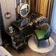 thumbnail image 5 of Drawer Mirrors Dressing Table Box Chair Organizer Makeup Dressing Table Luxury Makeup Living Room Coiffeuse Bedroom Furniture My Lux Decor Round, 5 of 31