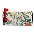 thumbnail image 2 of Yayeee Mailbox Cover Magnetic Standard Size Post Box Cover Wrap Decor, Green Floral Pattern, 2 of 9