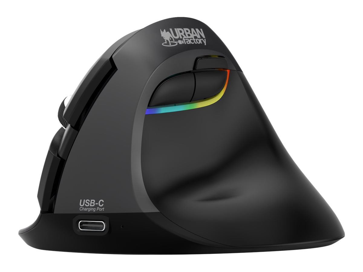 Urban EPL20UF Ergonomic Vertical Mouse with Left-Handed & Bluetooth 5.0 & 2.4GHz