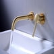 thumbnail image 1 of Grifo monomando para lavabo de pared ACTIVE Latón dorado cepillado, 1 of 1