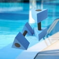 thumbnail image 3 of DimyFew Triangular Aquatic Exercise Dumbbells Pool Dumbbells, EVA Adults Kids, Swimming Blue, 3 of 9