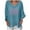Blue, variant on jsaierl Breast Cancer T Shirts for Women Pink Ribbon Printed Tops Short Sleeve Tees Crewneck Pullover T-shirt Pink Cute Tops Ladies Cancer Awareness Shirts