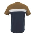 thumbnail image 2 of Playera George Talla G Manga Corta con 3 Bloques Bronce Blanco y Negro, 2 of 4