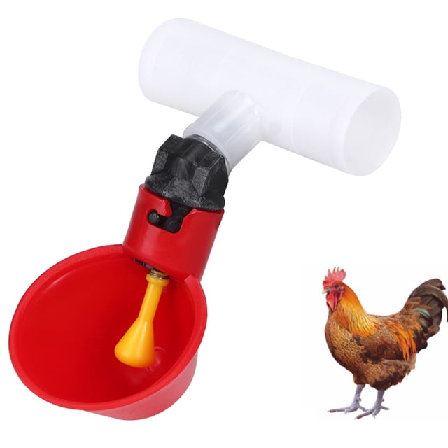 10 Bebederos Automáticos Para Aves, Tazas De Agua Automáticas Para Pollos Con Válvula De Liberación Beber Comedero Para Gallinas, Para Gallinas Palomas Y Aves De Corral