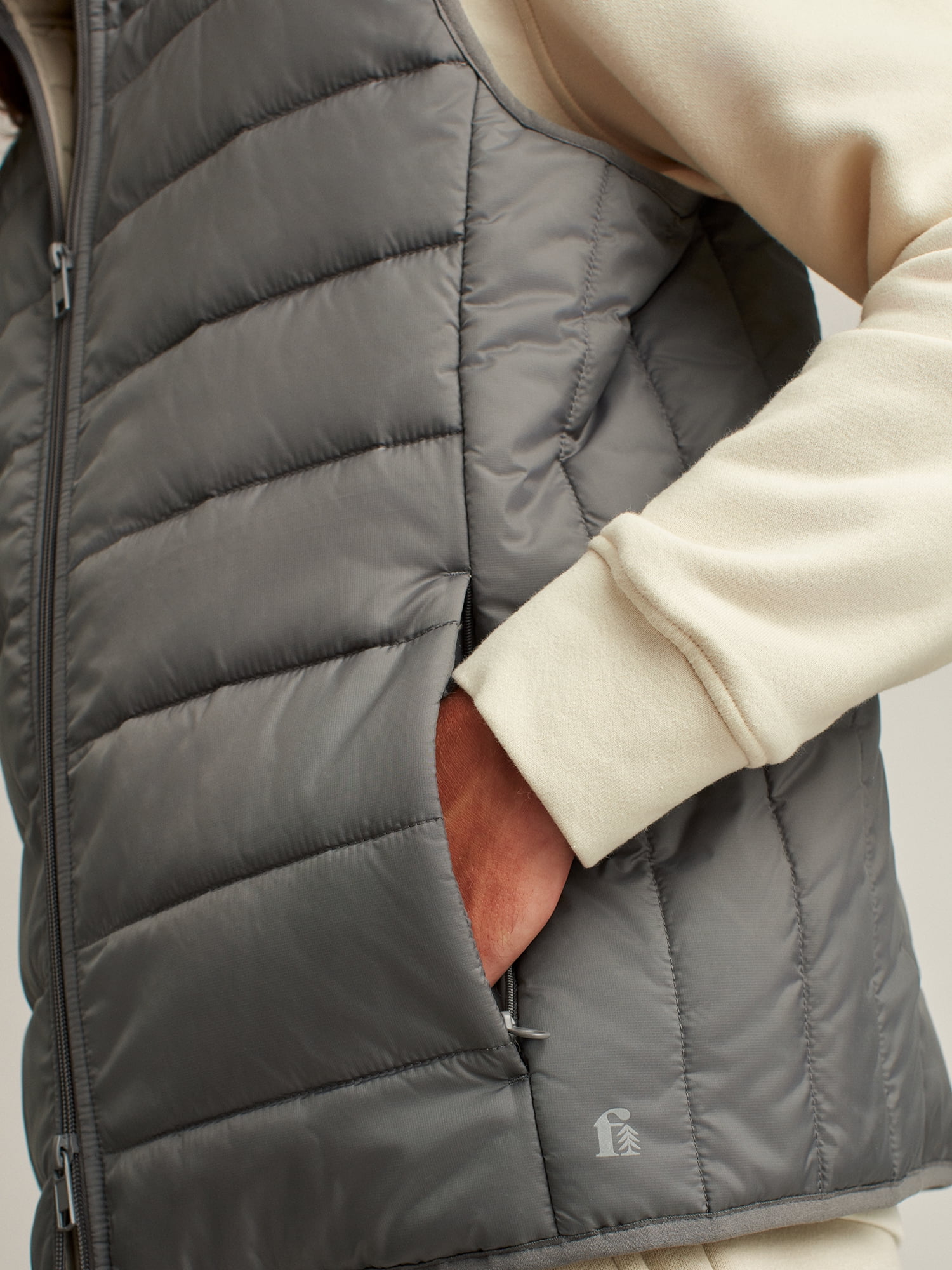 Bonobos Fielder Men's and Big Men's Quilted Lightweight Vest, up to 3XL