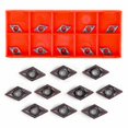 thumbnail image 2 of 10Pcs 40 Types CNC Carbide Tips Inserts Blade Cutter Lathe Turning Tool + Box Tu, 2 of 6