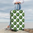 thumbnail image 4 of Uemuo Happy Watermelon Printed Washable Luggage Cover - Fashion Suitcase Protector Fits 18-32 Inch Luggage -Small, 4 of 9