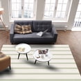 thumbnail image 4 of Area Rugs Indoor Non-Slip Rectangle Rug 2.7x5 Ft Sage Green Strips Rug Rubber Backing Floor Mats Non Shedding Home Decor Carpet for Entryway Living Room, 4 of 8