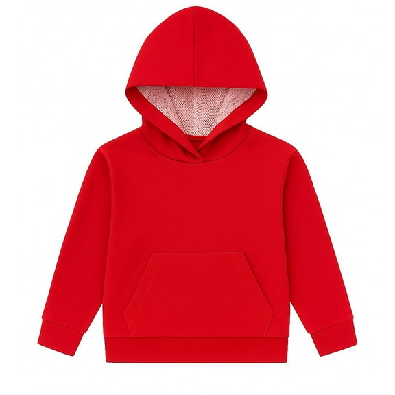 Kids in Boots Unisex Lightweight Pullover Hoodie - Soft Cotton Blend Sweatshirt with Mesh-Lined Hood & Ribbed Cuffs
