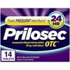 Prilosec OTC, Omeprazole Delayed Release, Acid Reducer, Treats Frequent Heartburn for 24 Hour Relief*, #1 Doctor Recommended Brand**, 14 Tablets
