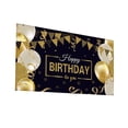 thumbnail image 2 of Worallymy Banner fiesta cumpleaños palabra colgante banderines fiesta banderines Fondo decoración guirnalda colgante Banner Decoración Worallymy JD735816203, 2 of 7