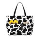 thumbnail image 1 of Easygdp Cow Print Black White Bolsa de Viaje de Playa de Gran Capacidad, Bolsa Tote Perfecta para la Playa, Escapadas de Fin de Semana y Viajes, 1 of 7
