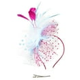 thumbnail image 4 of Hat For Women Wedding Flower Cocktail Mesh Hair Clip Tea Party Headband, 4 of 7