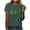 Green-K, variant on Womens St Patrick's Day T-Shirt Short Sleeve Crew Neck Cotton Shirt Irish Clover Shamrock Holiday Graphic Tee Tops