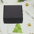 thumbnail image 1 of SHINYPASING 25Pcs Black Mailing Boxes Paper Packing Boxes for Storage with Foldable Easy Use Design, 1 of 8