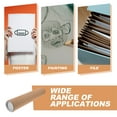 thumbnail image 3 of HEANUJJ 2pcs Mailing Tubes With Caps Storage For Posters Documents And Craft Projects Secure Shipping And Organization, 3 of 8