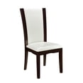 thumbnail image 3 of Home Elegance 710WS Chaise PARSON - Blanc P/U - Lot de 2, 3 of 6