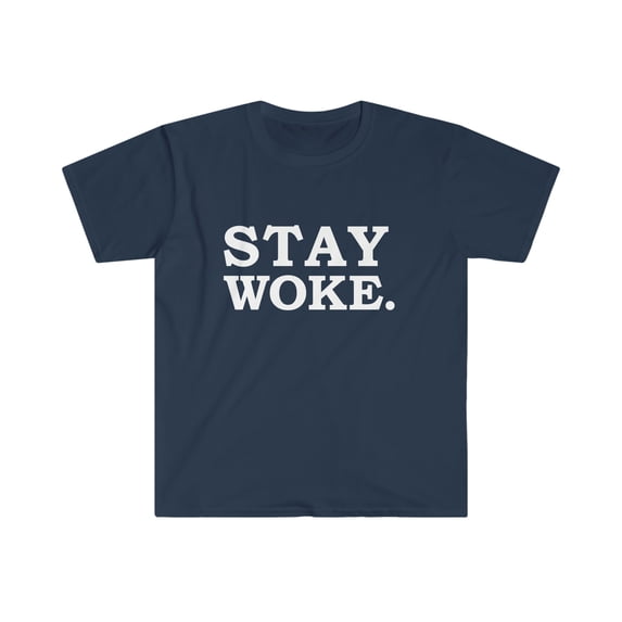 Stay Woke Unisex T-shirt S-3XL Conscious Consciousness Third Eye Melanin