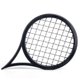 thumbnail image 1 of Twist-it up Comb Hår Twist-Kammar för Afro Hår Tennisracket Form Lock Hår Kam för Män Kvinnor Frisörer Black, 1 of 5