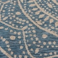 thumbnail image 5 of Mainstays Blue Global Medallion Outdoor 5'x7' Polypropylene Area Rug, 5 of 9