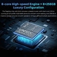 thumbnail image 3 of MIRO S69 Pro 5G Unlocked Phone 6.9" 120Hz Display 8GB 256GB Storage 50MP Camera 5000mAh Battery Android 15 Dual SIM Fingerprint blue, 3 of 10
