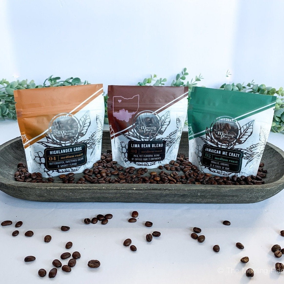 Variety of 3 Decaf Gourmet Coffees