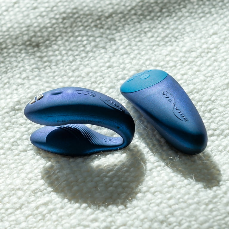 We-Vibe Chorus Couples Vibrator with Remote and App, Cosmic Blue 