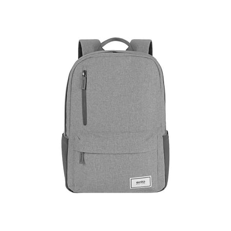 Solo New York Re:Cover Recycled Laptop 17&#34; Backpack - Gray