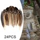 thumbnail image 1 of Plumas para manualidades, accesorios para manualidades, sombrero de vaquero, plumas artificiales creativas, plumas de colores para manualidades de 24 piezas, 1 of 8