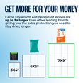 thumbnail image 5 of Carpe Antiperspirant Underarm Wipes, Sweat Blocking Wipes for On the Go and Travel, 15 Wipes, 5 of 7