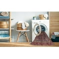 thumbnail image 2 of Ahgly Company Machine Washable Indoor Rectangle Traditional Orange Salmon Pink Area Rugs, 2' x 3', 2 of 7