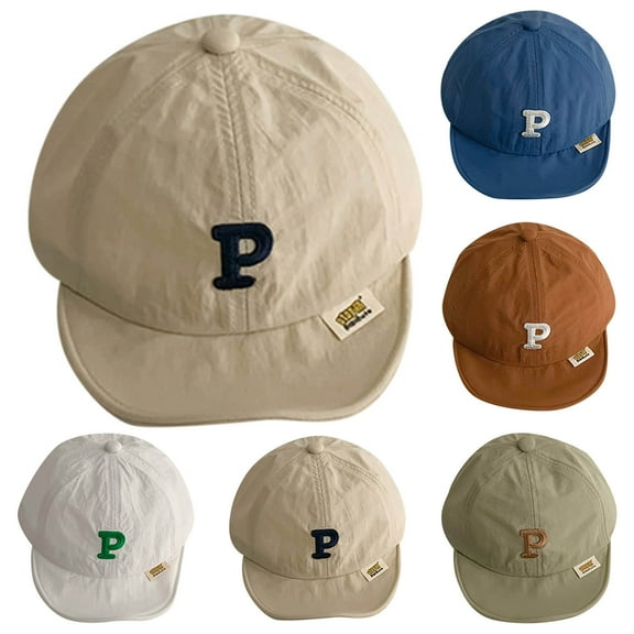 Sun Hat for Kids Kids Toddler Baseball Hat Boys Girls Adjustable UPF50 Washed Cotton Baseball Cap Kids Boy Girl Baseball Cap Hat