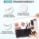 thumbnail image 3 of Funda rígida transparente con cierre, bolsa de plástico, bolsa de maquillaje transparente, 3 of 8