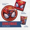 thumbnail image 4 of Artículos de fiesta para cumpleaños de Spiderman para 16 personas con vajilla, 4 of 6