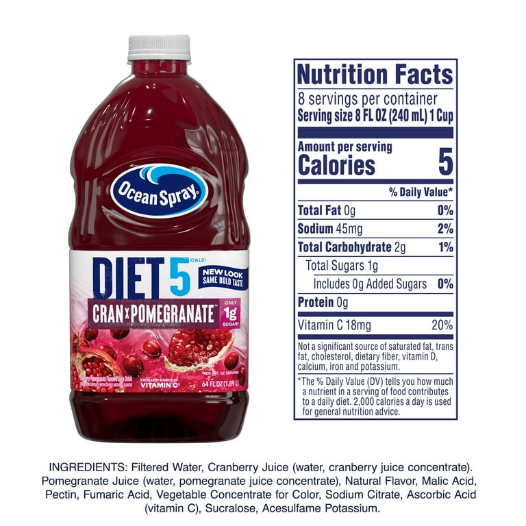 Cranberry Pomegranate Vitamin C Content Efficient-C Cranberry