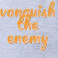 thumbnail image 2 of CafePress - Vanquish The Enemy - Cute Infant Baby Football Bodysuit, 2 of 3