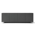 thumbnail image 2 of Whiteline Modern Living Harper Buffet Large, Matte Dark Grey Lacquer, Black Metal Powder-Coated Base, 2 of 7