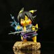 thumbnail image 1 of Figura de acción de Naruto Pokemon para niños, Cosplay de Pikachu, Uchiha Sasuke Enel, modelo de colección de PVC, juguetes para regalos Gong Bohan LED, 1 of 2