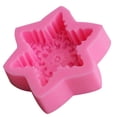 thumbnail image 1 of Molde de decoración de pasteles Ticfox de silicona copo de nieve 02#, 1 of 5