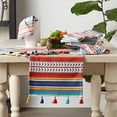 thumbnail image 4 of Design Imports CAMZ12722 13 x 19 Po. Set de Table à Franges, Rayure Picante - 6 Pcs, 4 of 7