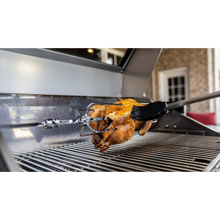 Monument Grills 97222 Rotisserie Kit for 4-Burner Grills